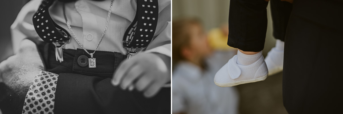 Buty i szelki dziecięce