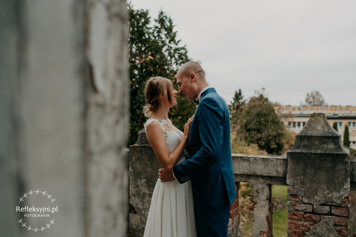 Sesja ślubna Karina i Mateusz Lubiejewo jesień