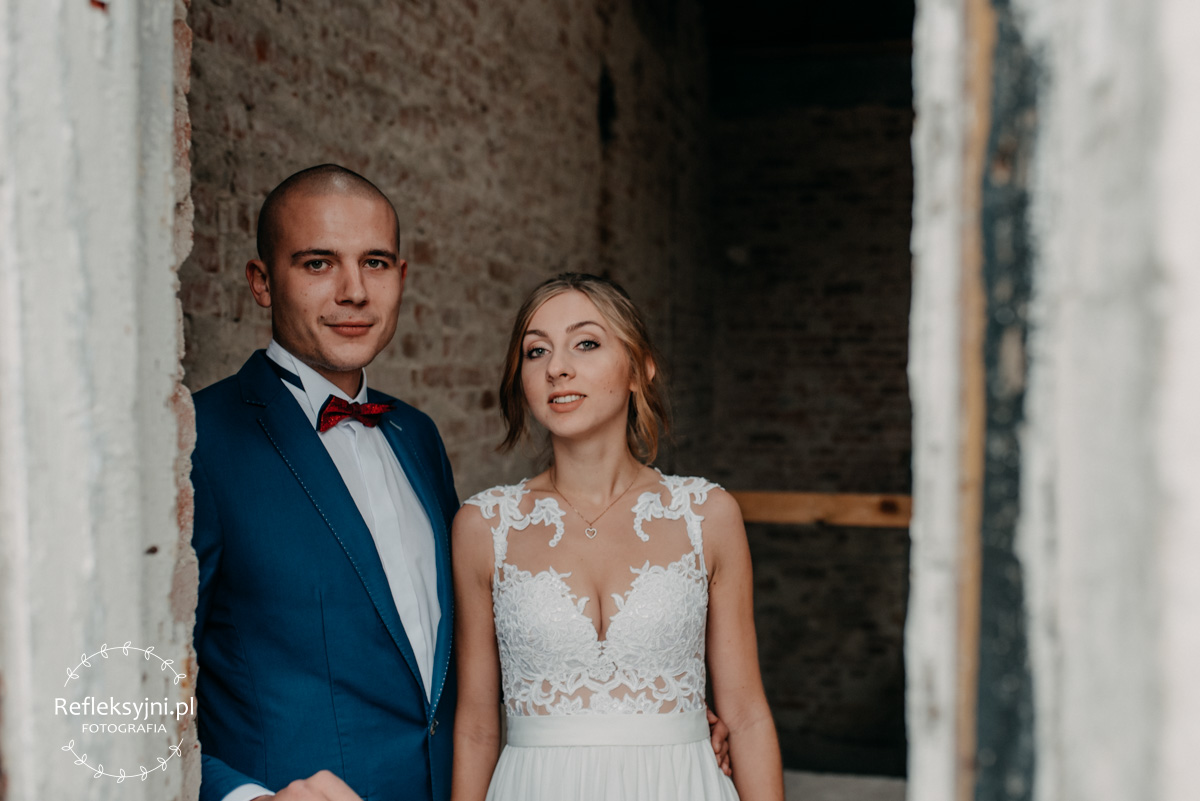 Sesja ślubna Karina i Mateusz Lubiejewo jesień